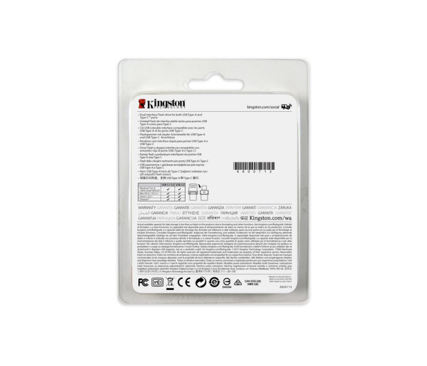 KINGSTON Data Traveler MicroDuo 3C 32GB USB 3.1 Gen1 (DTDUO3C/32GB) - 247987 - zdjęcie 9